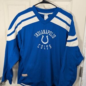 Vintage Indianapolis Colts NFL T-Shirt Blue V-Neck